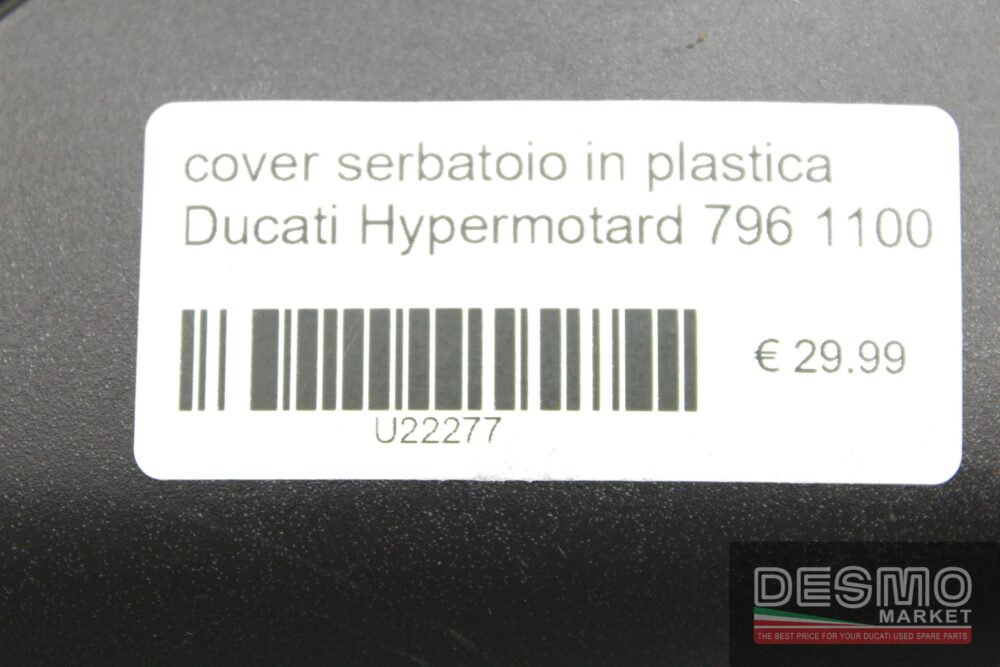 Plastic tank cover Ducati Hypermotard 796 1100 - Image 5