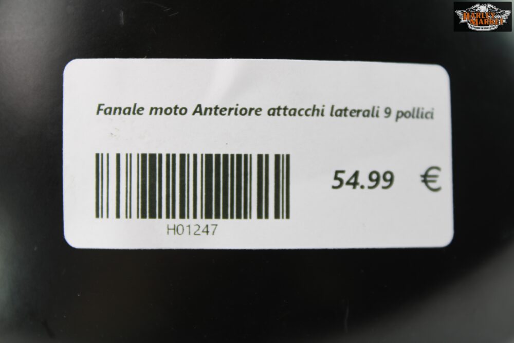 Fanale moto Anteriore attacchi laterali 9 pollici