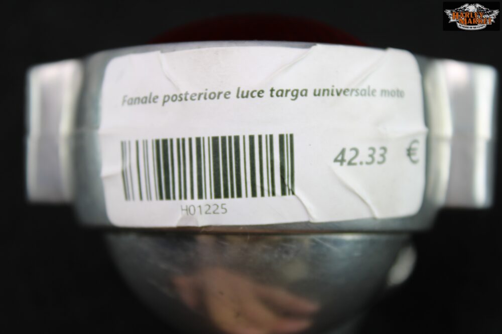Fanale posteriore luce targa universale moto