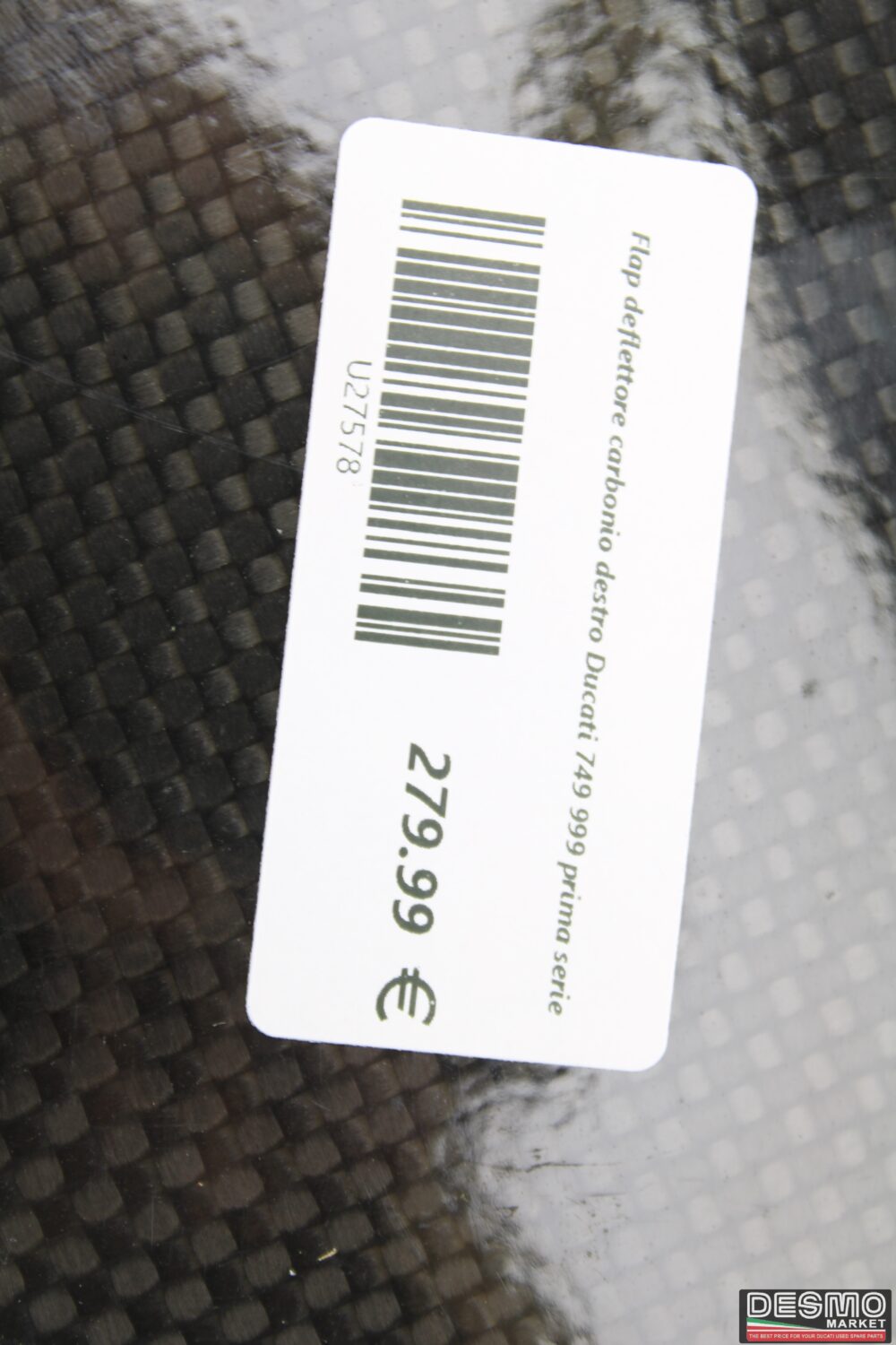 Flap deflettore carbonio destro Ducati 749 999 prima serie