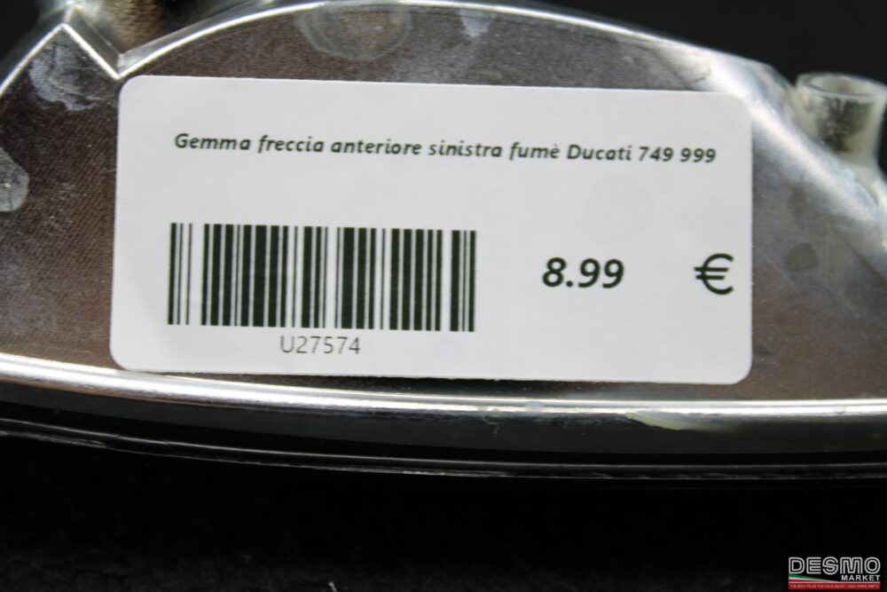 Gemma freccia anteriore sinistra fumè Ducati 749 999