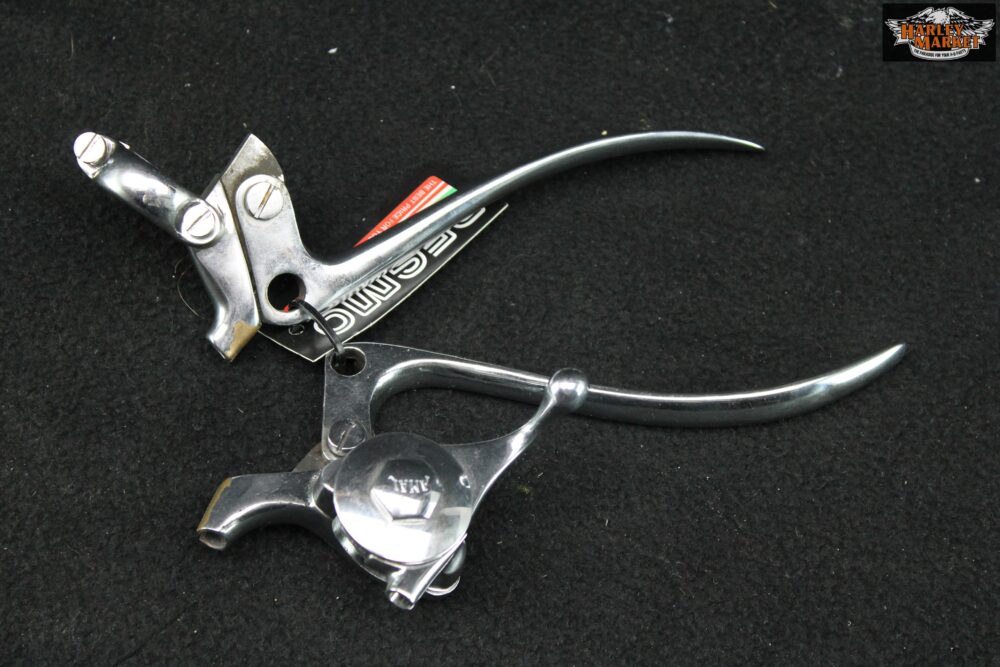 Kit leva frizione + leva freno con manettino aria 1″