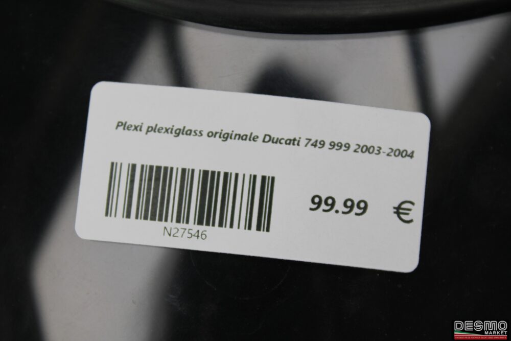Plexi plexiglass originale Ducati 749 999 2003-2004