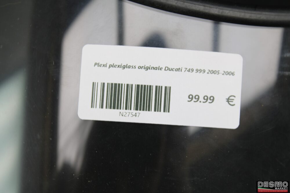 Plexi plexiglass originale Ducati 749 999 2005-2006