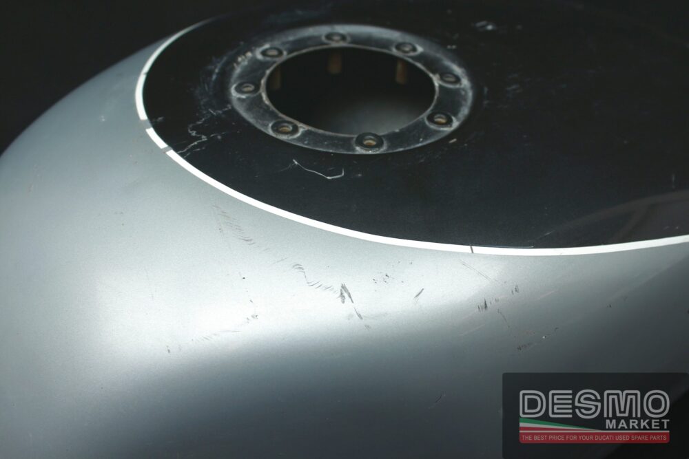 Grey black fuel tank Ducati Supersport 750 900 MY 1987 1990 - Image 9