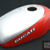 Serbatoio benzina grigio rosso Ducati Supersport 750 900 MY 1987 1990