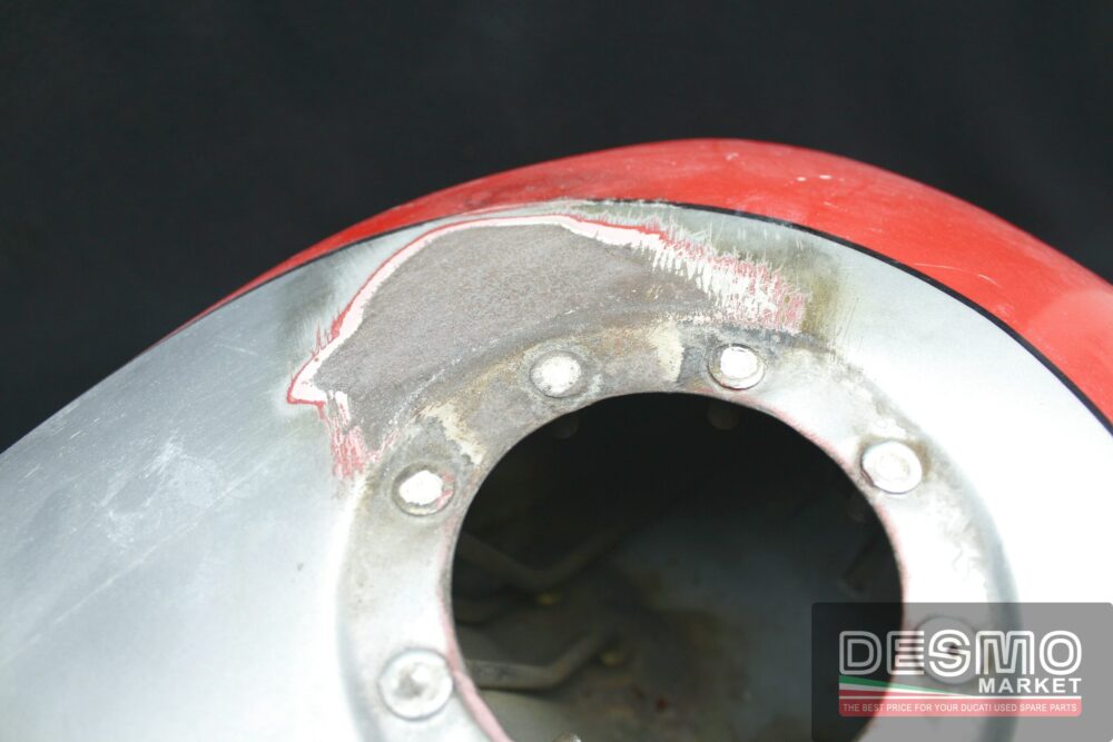 Grey red fuel tank Ducati Supersport 750 900 MY 1987 1990 - Image 3