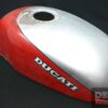 Serbatoio benzina grigio rosso Ducati Supersport 750 900 MY 1987 1990