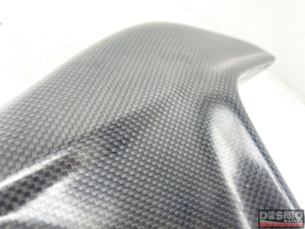 Serbatoio carbonio Ducati Supermono trama originale plain