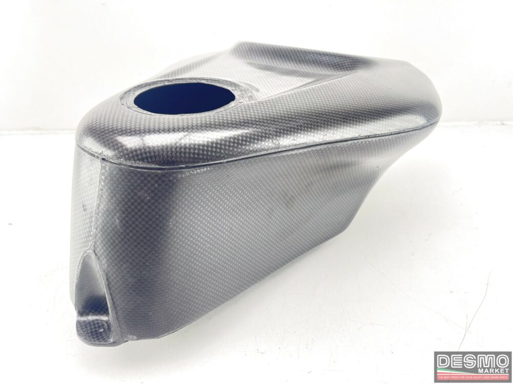 Serbatoio carbonio Ducati Supermono trama originale plain