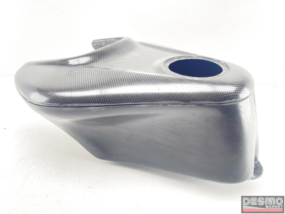 Serbatoio carbonio Ducati Supermono trama originale plain