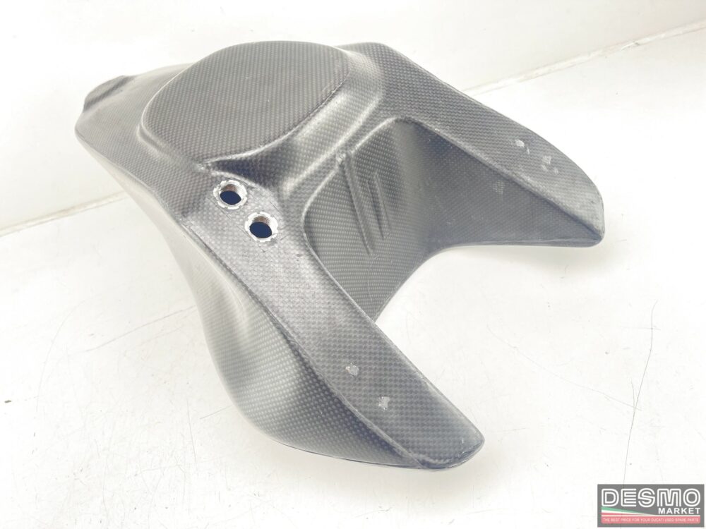 Serbatoio carbonio Ducati Supermono trama originale plain