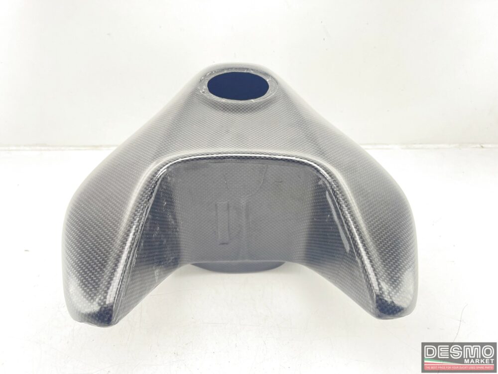 Serbatoio carbonio Ducati Supermono trama originale plain