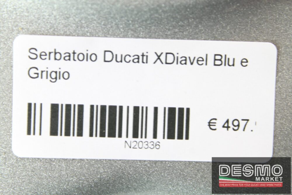 Serbatoio Ducati XDiavel Blu e Grigio