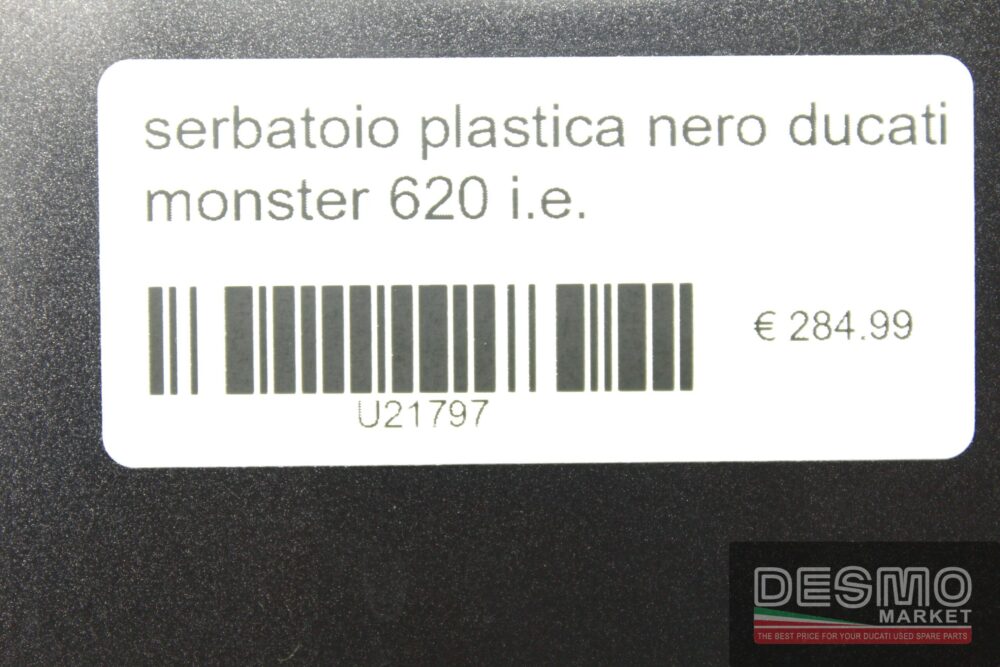 Serbatoio plastica nero ducati monster 620 i.e.