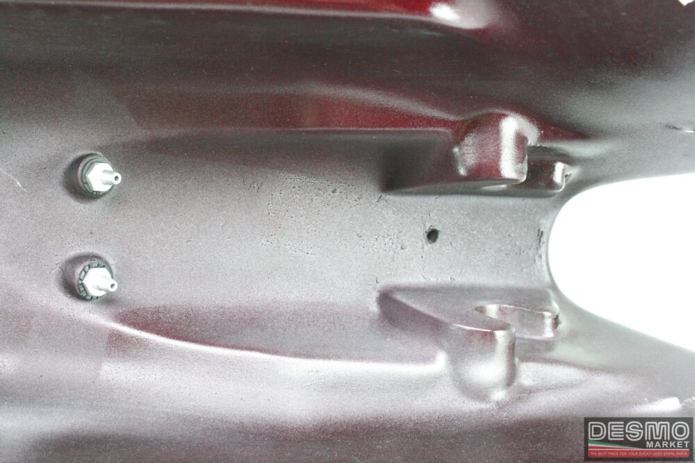 Burgundy red tank Moto Guzzi V11 2003-2005 - Image 7