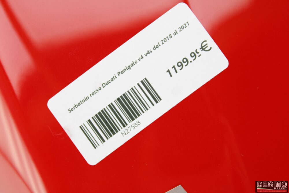 Serbatoio rosso Ducati Panigale v4 v4s dal 2018 al 2021