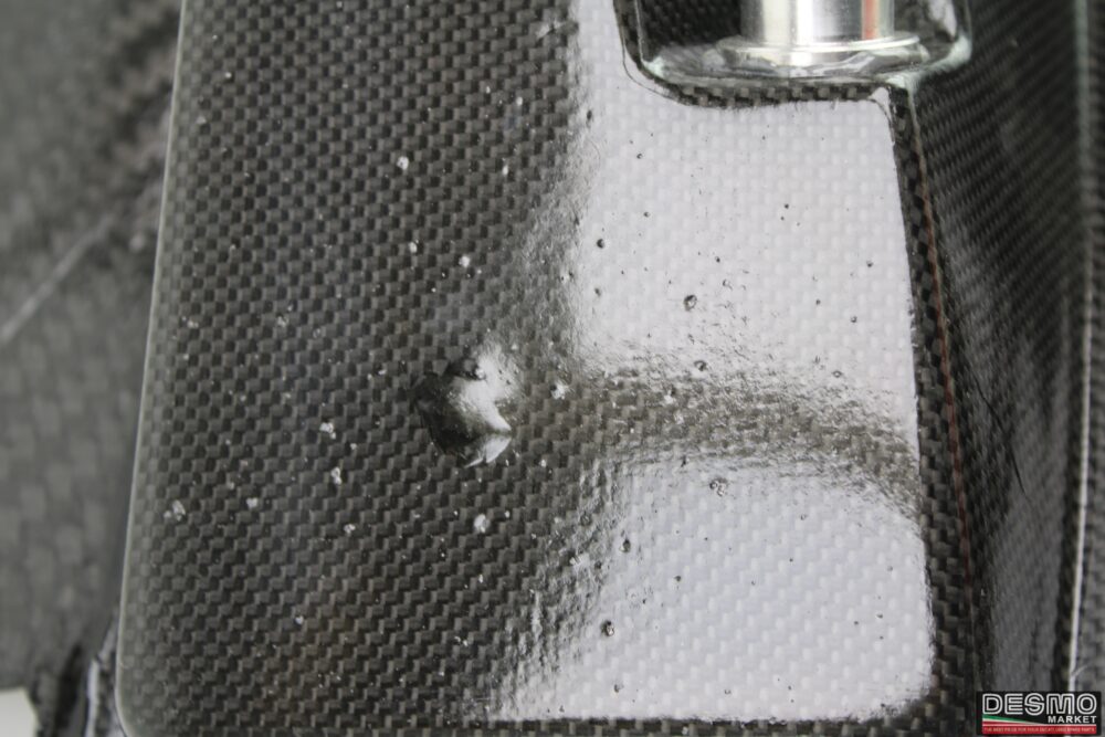 Sottocodone monoposto carbonio Recupero vapori olio Ducati 748 916 996 998
