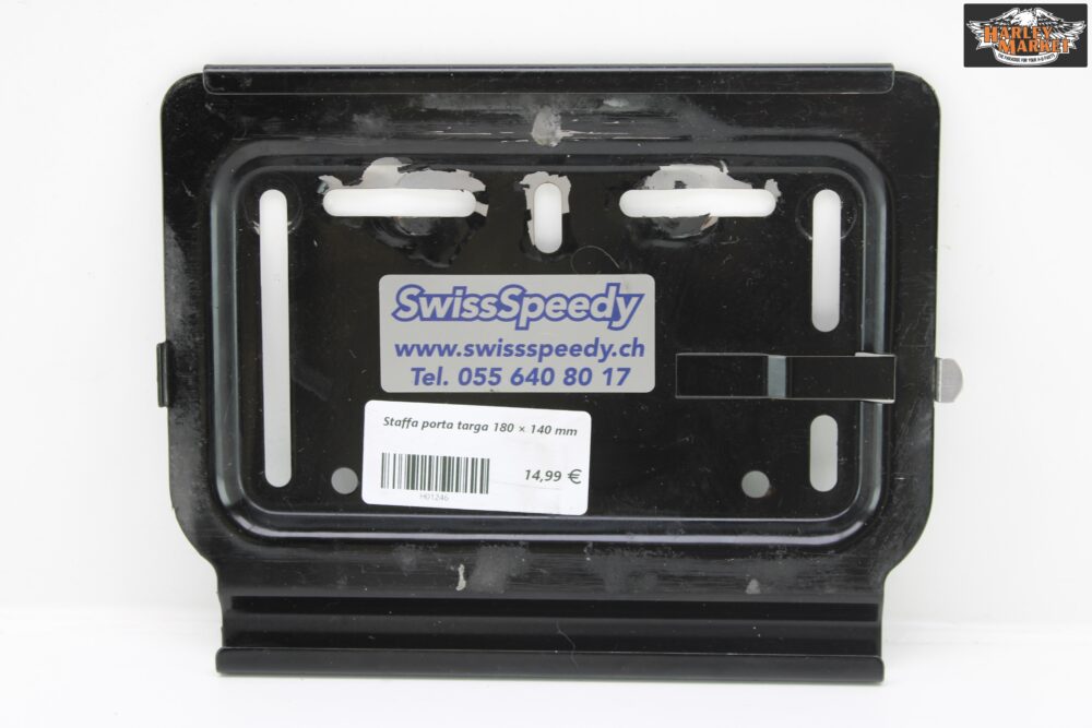 Staffa porta targa 180 × 140 mm