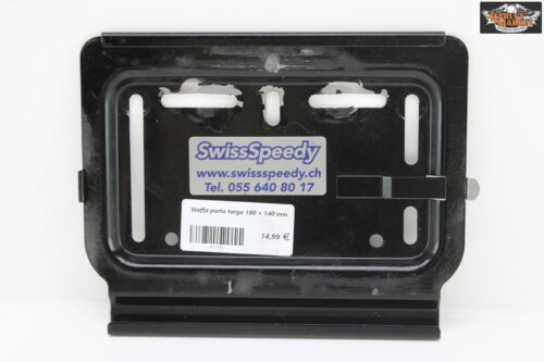Staffa porta targa 180 × 140 mm