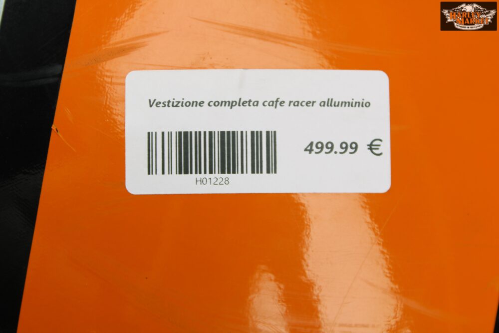Vestizione completa cafe racer alluminio