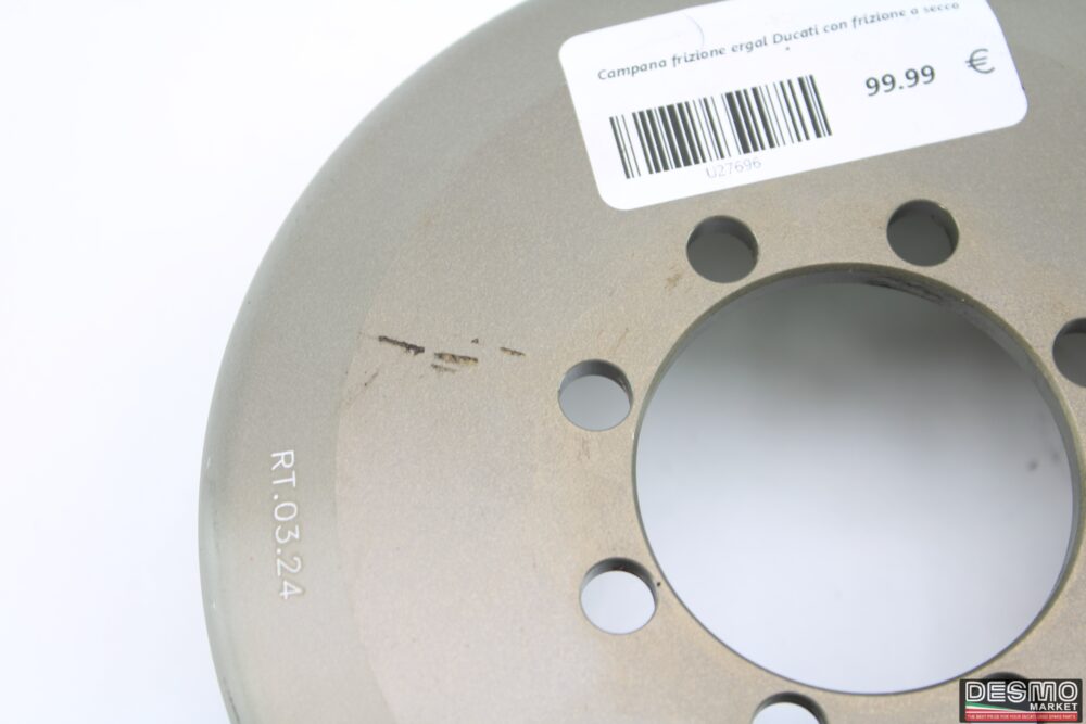 Campana frizione ergal Ducati con frizione a secco