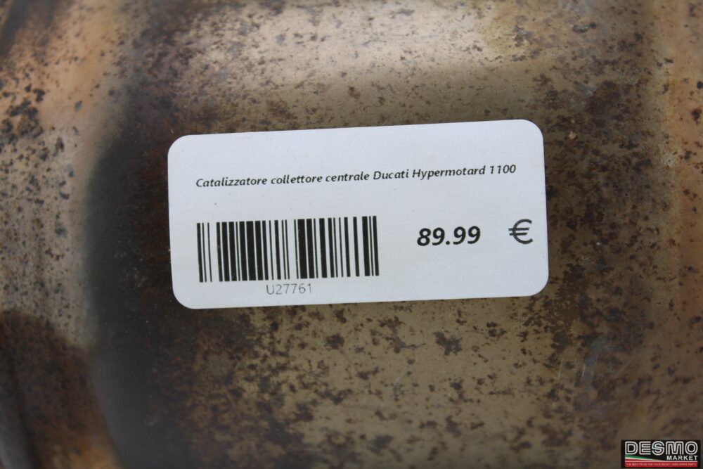 Catalizzatore collettore centrale Ducati Hypermotard 1100