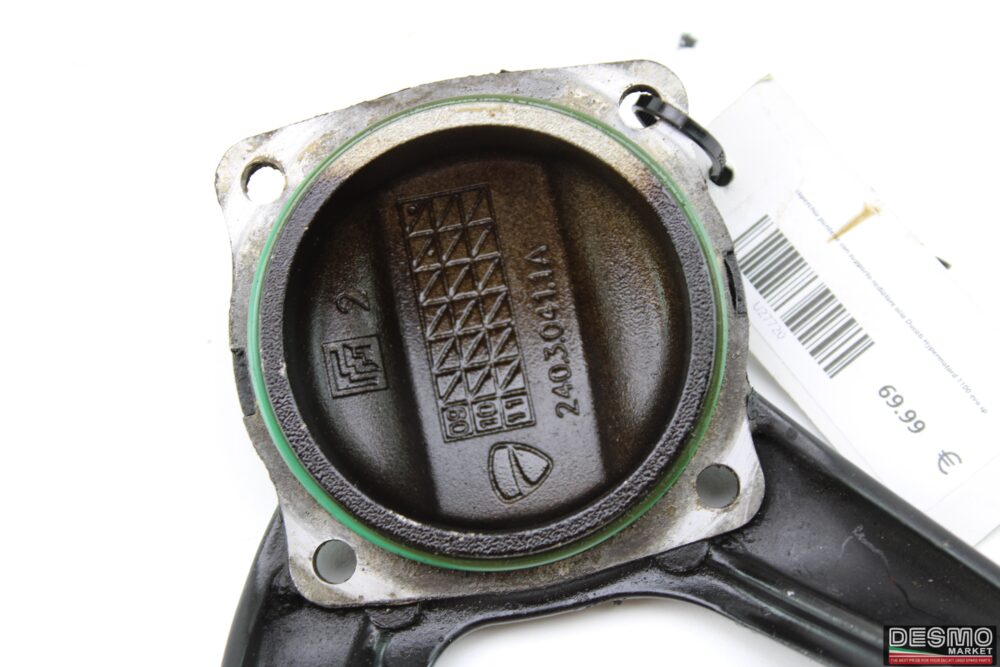 coperchio punterie con supporto radiatore olio Ducati Hypermotard 1100 evo sp