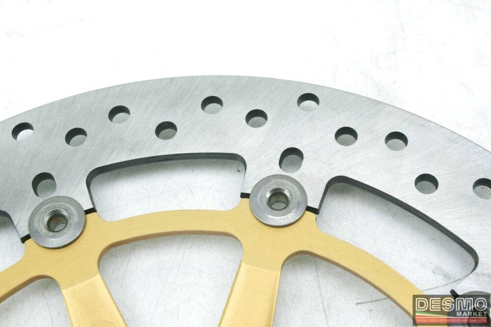 Coppia dischi freno anteriori Ducati 998R 748R 2002 campanatura 15mm