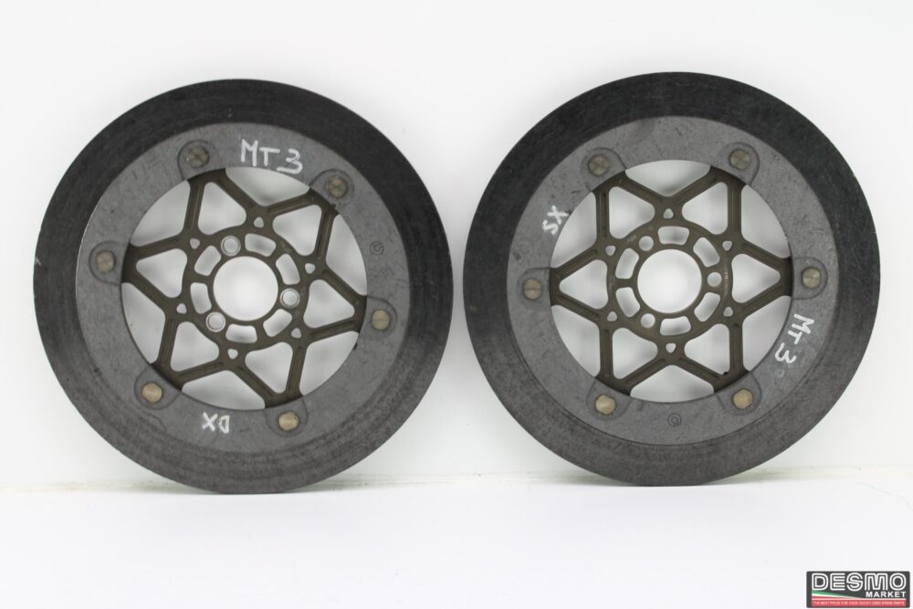 Coppia dischi freno Carbonio  Brembo ufficiali Ducati Moto GP