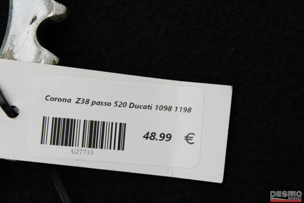 Corona  Z38 passo 520 Ducati 1098 1198