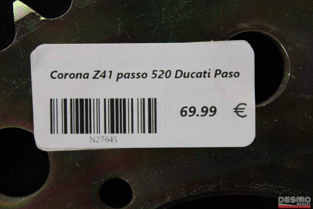 Corona Z41 passo 520 Ducati Paso