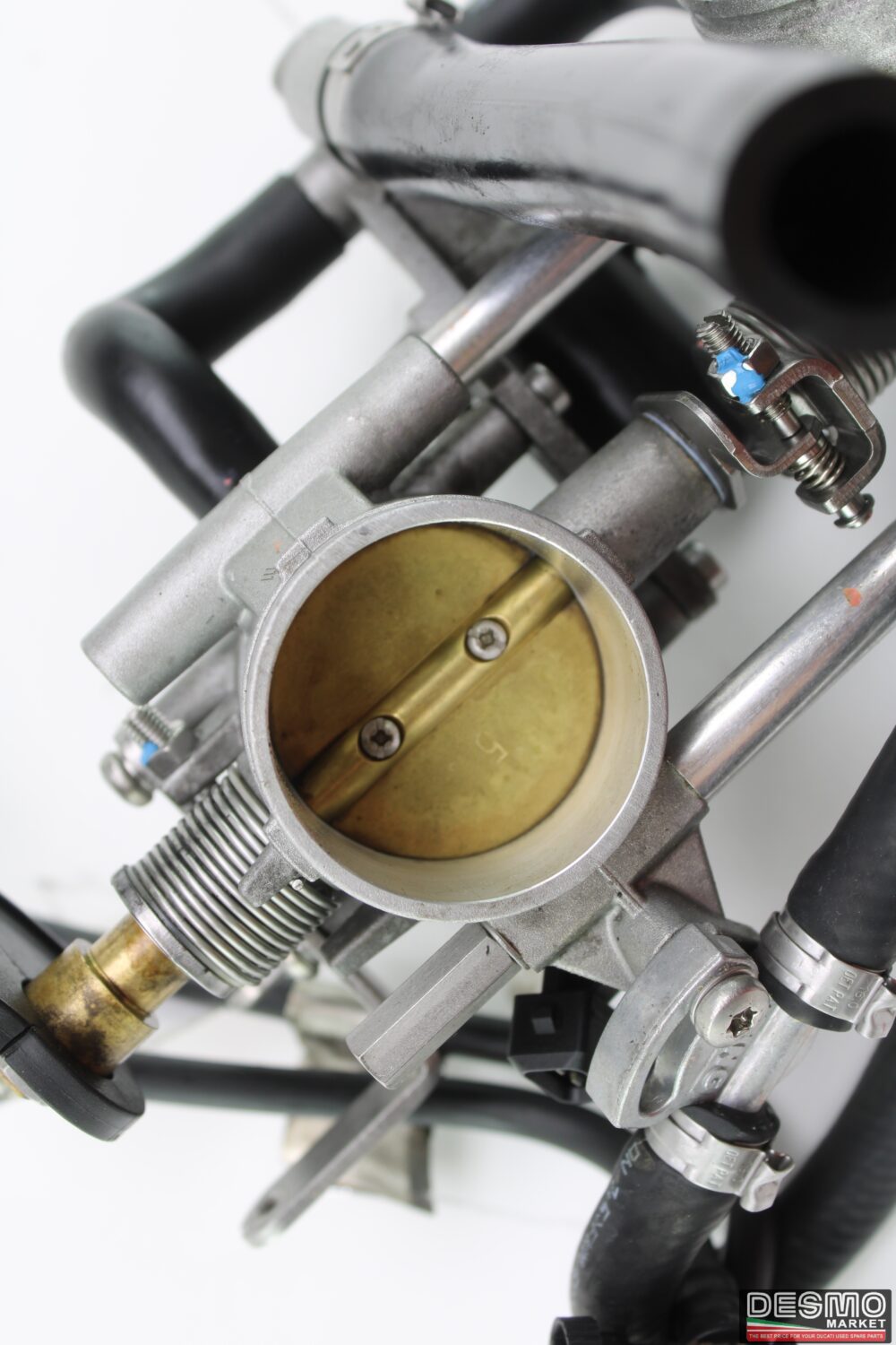 Corpo farfallato completo tubi benzina Ducati Hypermotard 1100 1100 evo