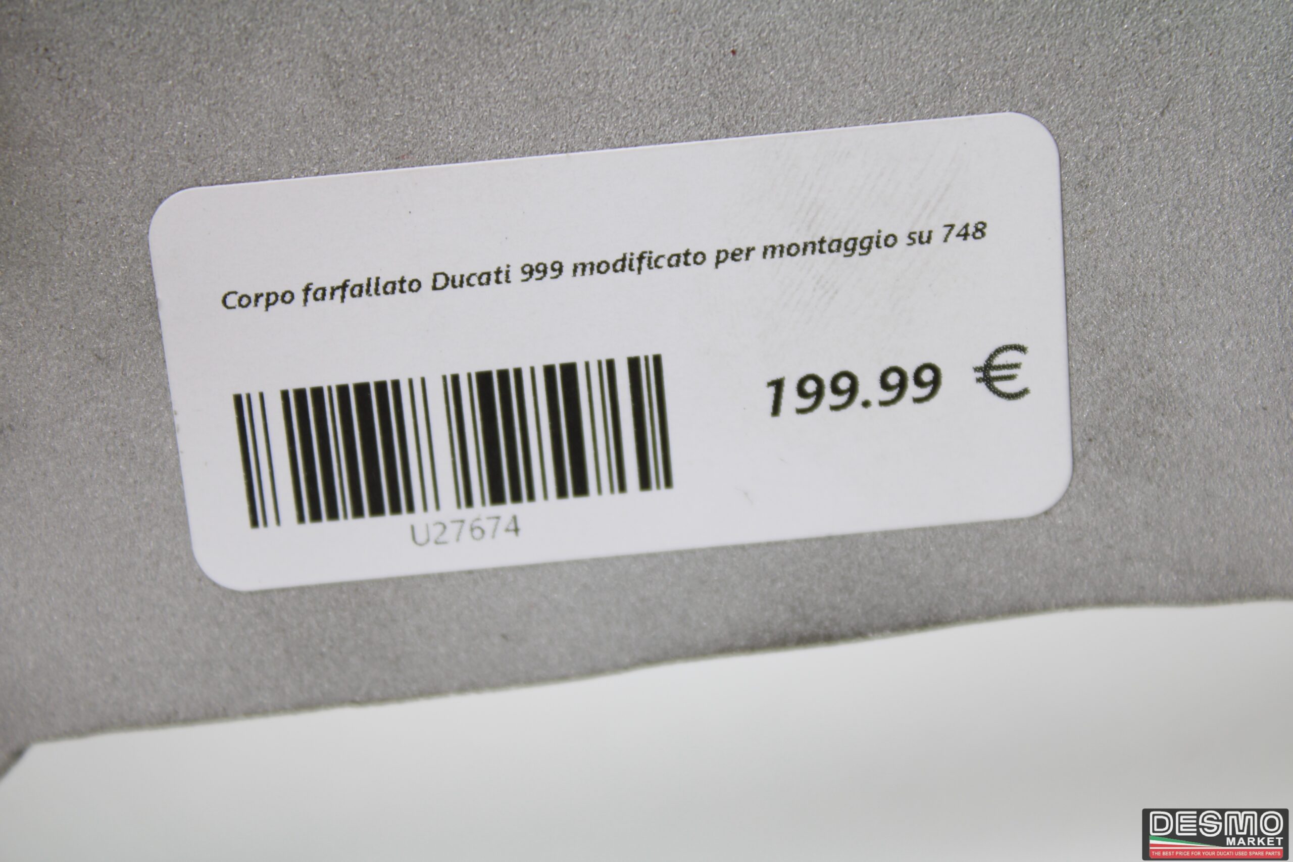 Ducati 999 throttle body modified for mounting on 748 - Image 10