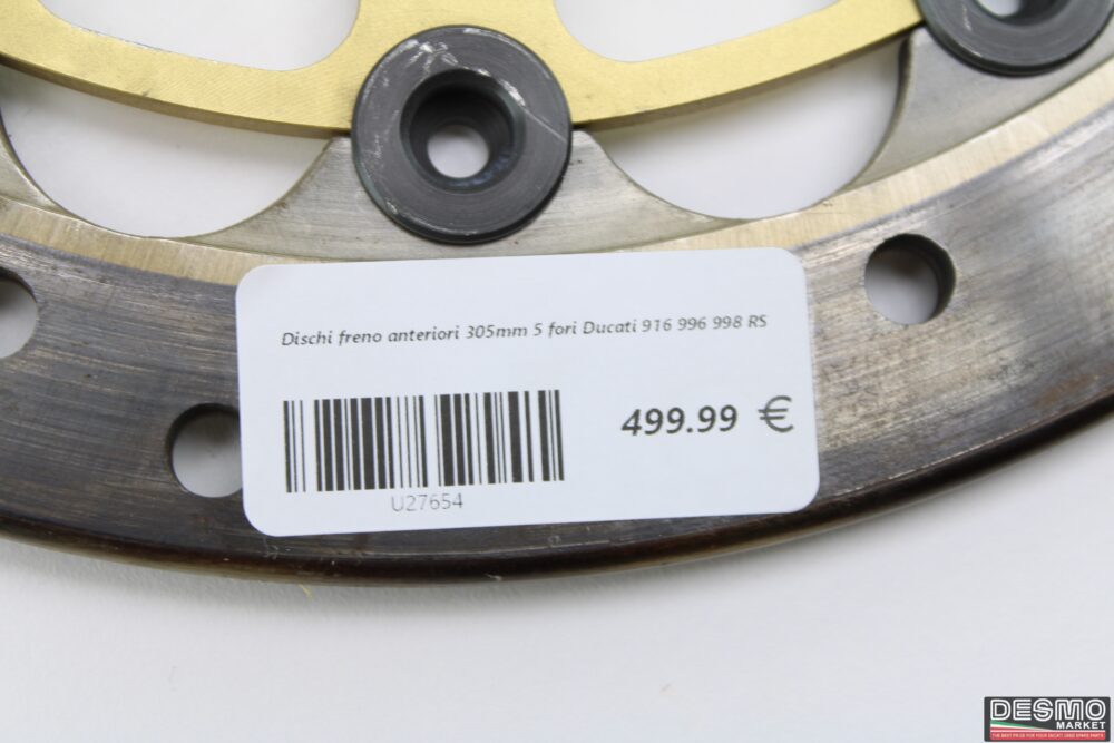 Dischi freno anteriori 305mm 5 fori Ducati 916 996 998 RS