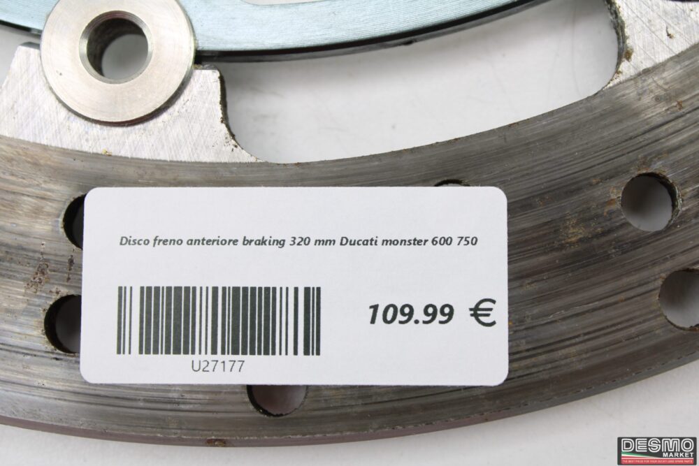 Disco freno anteriore braking 320 mm Ducati monster 600 750