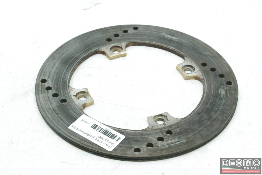 Disco freno posteriore 4 fori Ducati 996