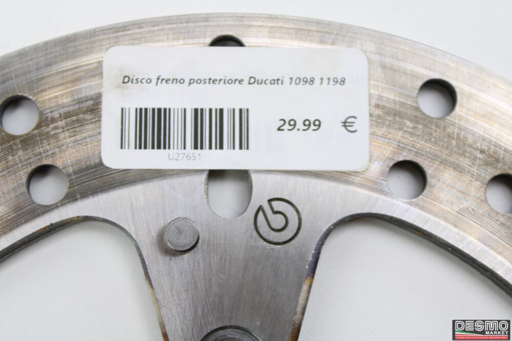 Disco freno posteriore Ducati 1098 1198