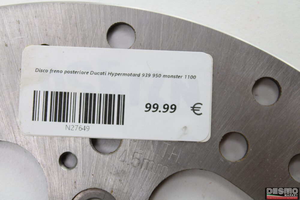 Disco freno posteriore Ducati Hypermotard 939 950 monster 1100