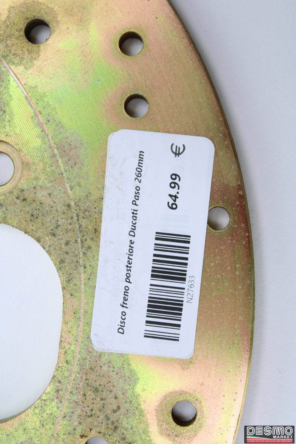 Disco freno posteriore Ducati Paso 260mm