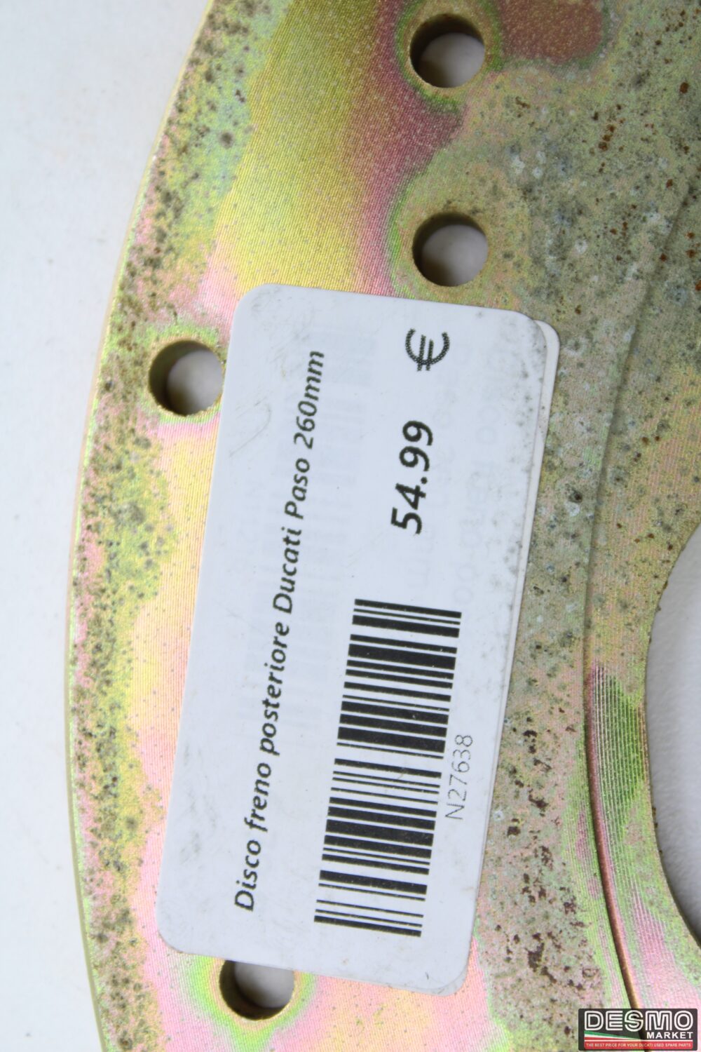 Disco freno posteriore Ducati Paso 260mm