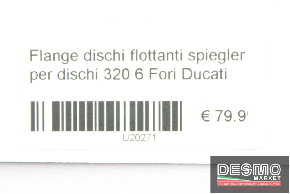 Flange dischi flottanti spiegler per dischi 320 6 Fori Ducati