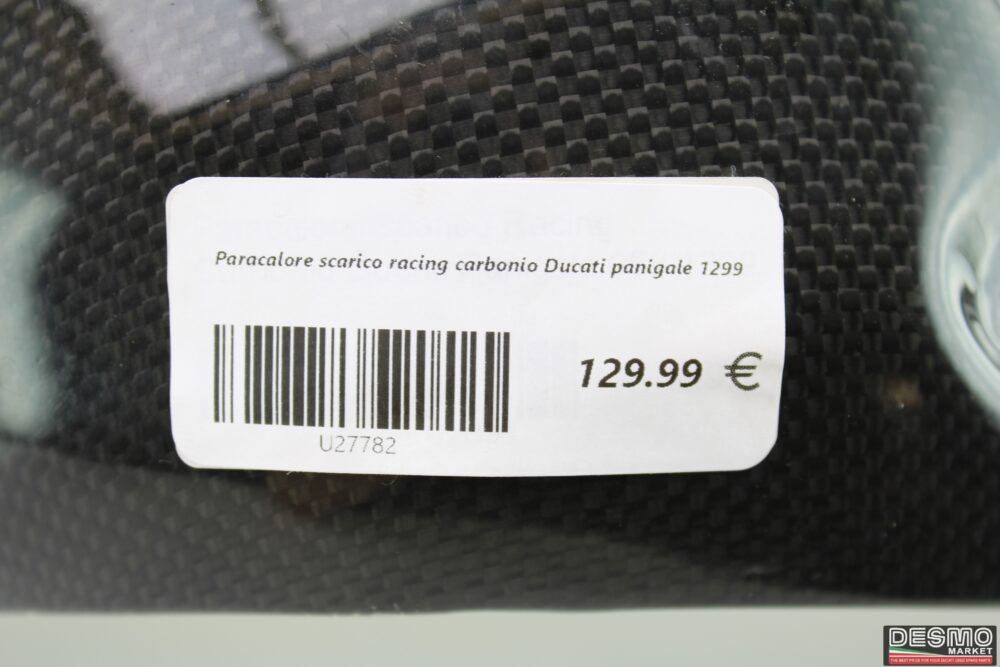 Paracalore scarico racing carbonio Ducati panigale 1299