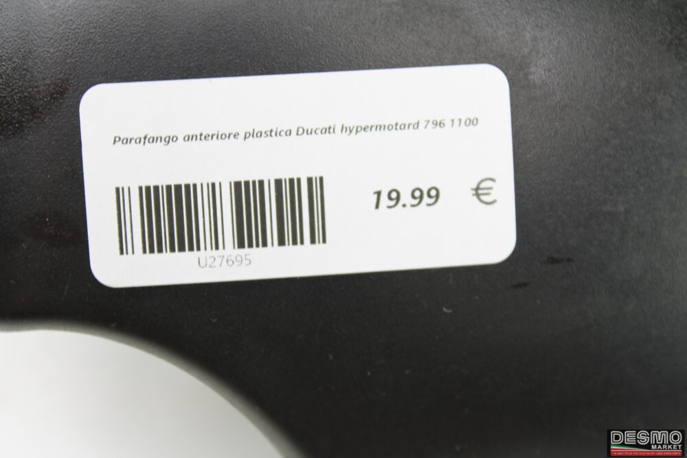 Parafango anteriore plastica Ducati hypermotard 796 1100