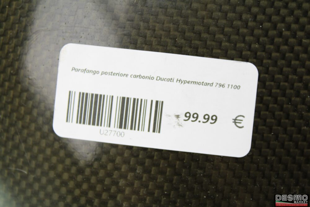 Parafango posteriore carbonio Ducati Hypermotard 796 1100