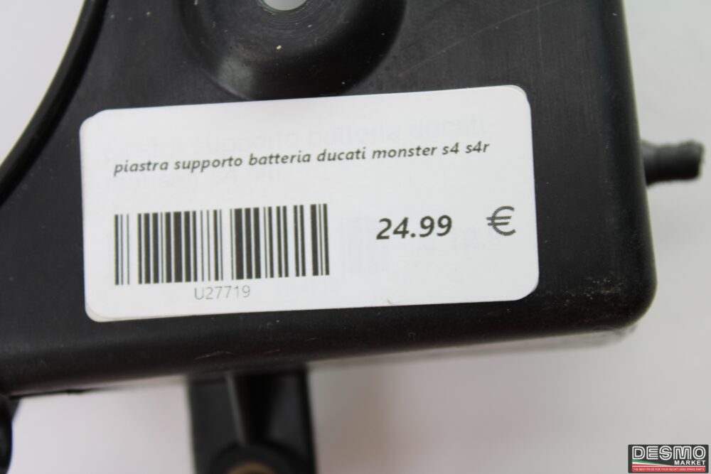 piastra supporto batteria ducati monster s4 s4r