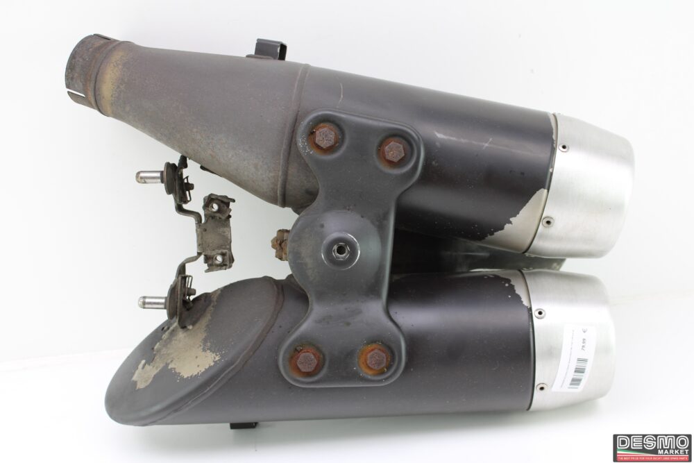 Silenziatore di scarico Ducati Hypermotard 796 1100 1100 evo sp