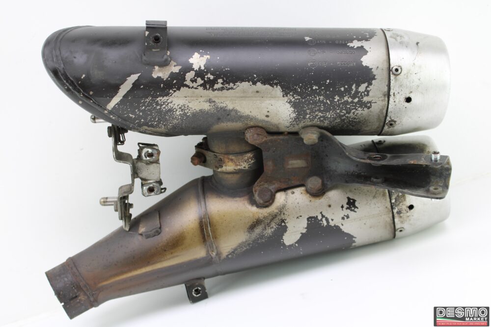 Silenziatore di scarico Ducati Hypermotard 796 1100 1100 evo sp