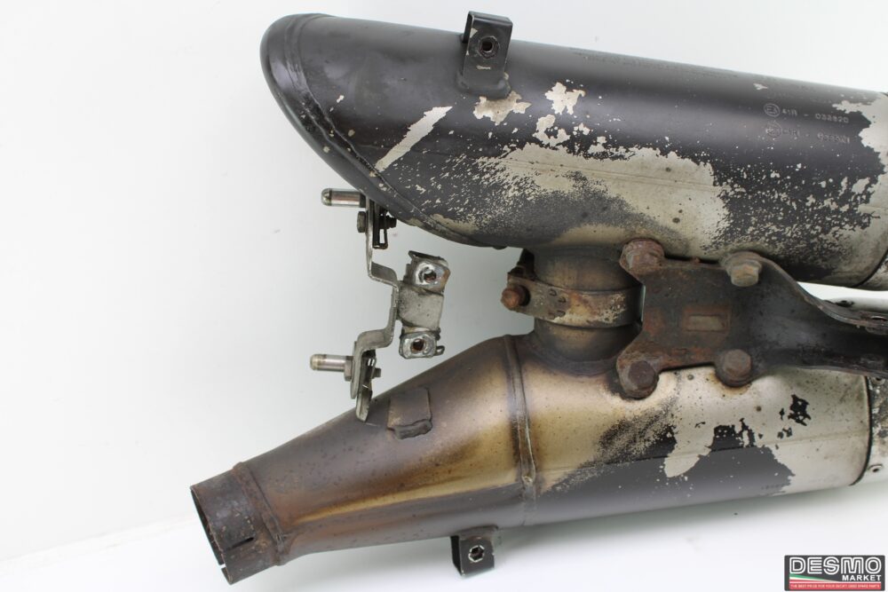 Silenziatore di scarico Ducati Hypermotard 796 1100 1100 evo sp