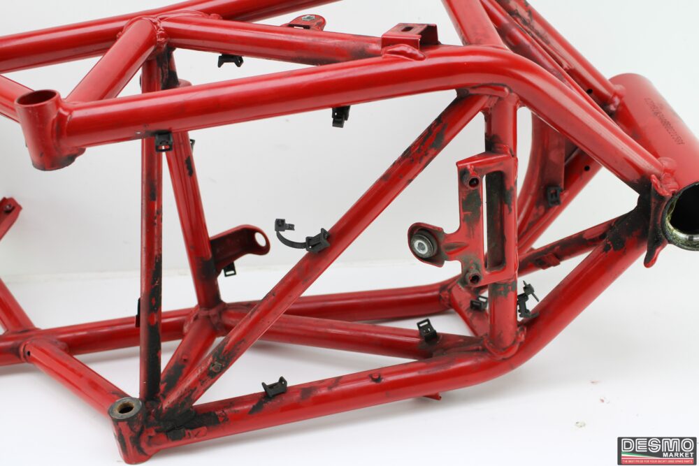 Telaio Ducati hypermotard 1100 evo documenti svizzeri